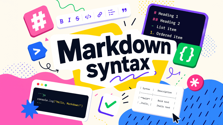 Markdown syntax